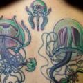 Rücken Meerjungfrau tattoo von Transcend Tattoo