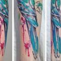 Arm tattoo by Julia Rehme