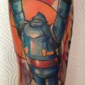 Arm Fantasy Robot tattoo by Voller Konstrat