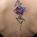 Rücken Abstrakt tattoo von Galata Tattoo