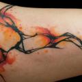 Arm Abstrakt tattoo von Galata Tattoo