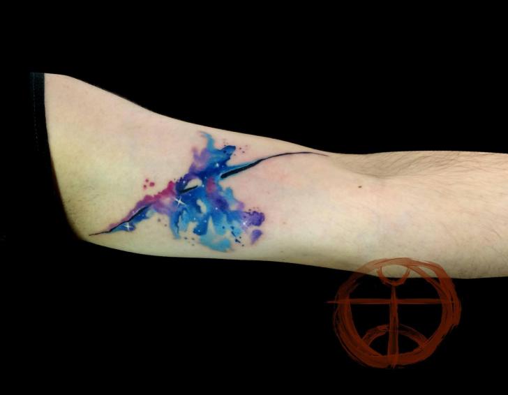 Arm Abstrakt Tattoo von Galata Tattoo