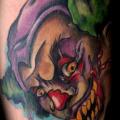 Arm Fantasy Joker tattoo by 9th Circle