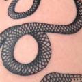 tatuaje Hombro Serpiente por Three Kings Tattoo