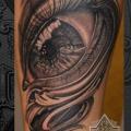 Arm Eye tattoo by JPJ tattoos