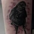 tatuaggio Braccio Realistici Uccello di Faith Tattoo Studio
