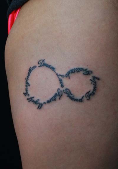 Tatuaż Ręka Napisy Nieskończoność przez Van Tattoo Studio