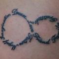Arm Lettering Infinity tattoo by Van Tattoo Studio