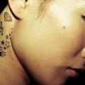 Star Neck tattoo by Van Tattoo Studio