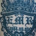 tatuaggio Spalla Scritte Corvo di Van Tattoo Studio