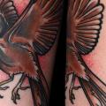 tatuaje Pájaro por Art Force Tattoo
