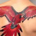 Rücken tattoo von Filip Henningsson