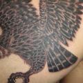 tatuaggio Petto Aquila di Blossom Tattoo