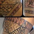 รอยสัก แขน ชนเผ่า ชาวเมารี โดย Tattoo Nero