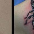 Shoulder Scorpion 3d tattoo by Tattoo Nero