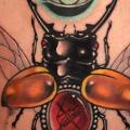 tatuaje Brazo Escarbar por Kid Kros