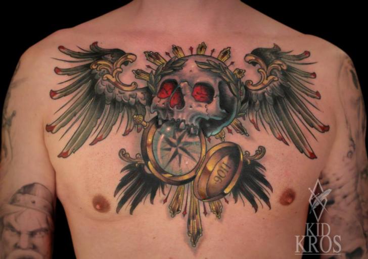 60 Chest Tattoos for Men Popular Designs and Ideas  neartattoos