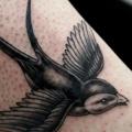 Arm Sparrow tattoo by Next Level Tattoo