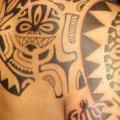 Schulter Tribal tattoo von Next Level Tattoo