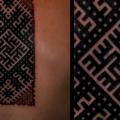 Rücken Geometrisch Abstrakt tattoo von Tattoo Frequency