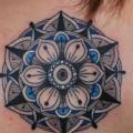 Rücken Geometrisch tattoo von Tattoo Frequency