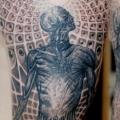 Schulter Dotwork tattoo von Tattoo Frequency