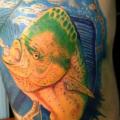 Seite Fisch tattoo von Hyperink Studios