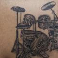 tatuaggio Spalla Batteria di Ali Ersari