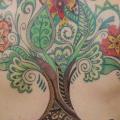 tatuaggio Fantasy Schiena Albero di Firefly Tattoo