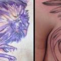Realistische Brust Hahn tattoo von Firefly Tattoo
