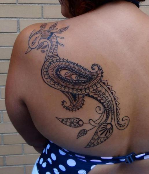 Плечо Феникс Абстрактный татуировка от Firefly Tattoo