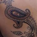 tatuaggio Spalla Fenice Astratto di Firefly Tattoo