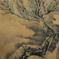Back Tree tattoo by Rock n Roll