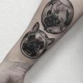 Arm Dog tattoo by Endorfine Studio
