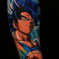 tatouage Bras Dragon Ball par Endorfine Studio