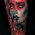 tatuagem Braço Diabo mulher por Endorfine Studio