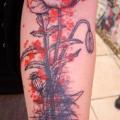Arm Flower tattoo by Xoïl