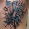 Side Anchor tattoo by Xoïl