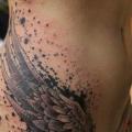 Seite Flügel tattoo von Xoïl