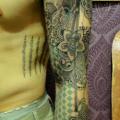 Sleeve Abstrakt tattoo von Xoïl