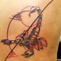 tatuaggio Gamba Scorpione di Nazo