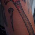 tatuaggio Sangue Martello di Papanatos Tattoos