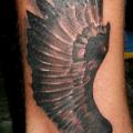 Leg Wings tattoo by Mad-art Tattoo