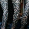 รอยสัก ชนเผ่า ปลอกแขน โดย Mad-art Tattoo