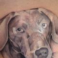 Dog Back tattoo by Obsidian