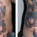 Flower Side tattoo by Obsidian