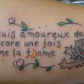 tatuaje Brazo Fantasy Letras por Daichi Tattoos & Artworks