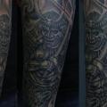 Arm Japanese Samurai tattoo by Forevertattoo Studio