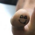 Finger Smile tattoo by Forevertattoo Studio