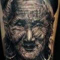 Arm Portrait Realistic tattoo by Da Silva Tattoo